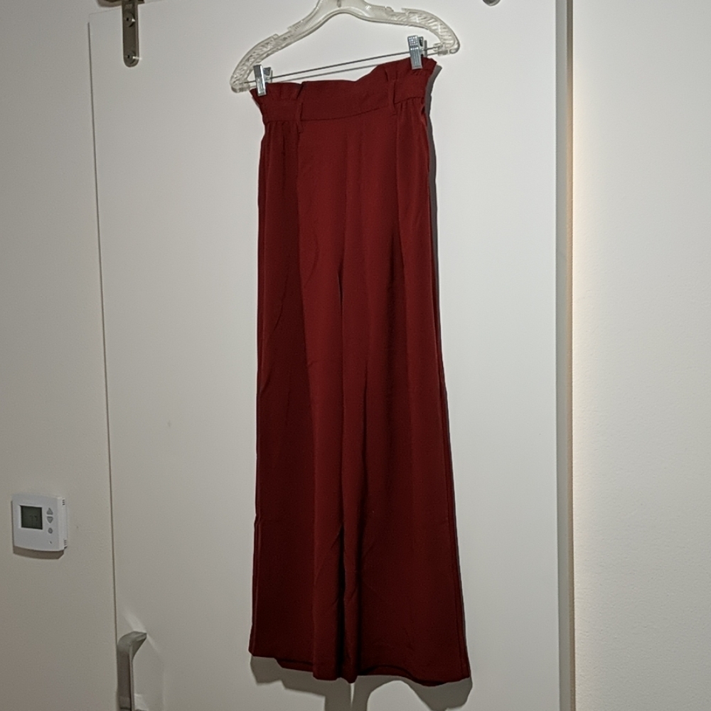 Red formal pant